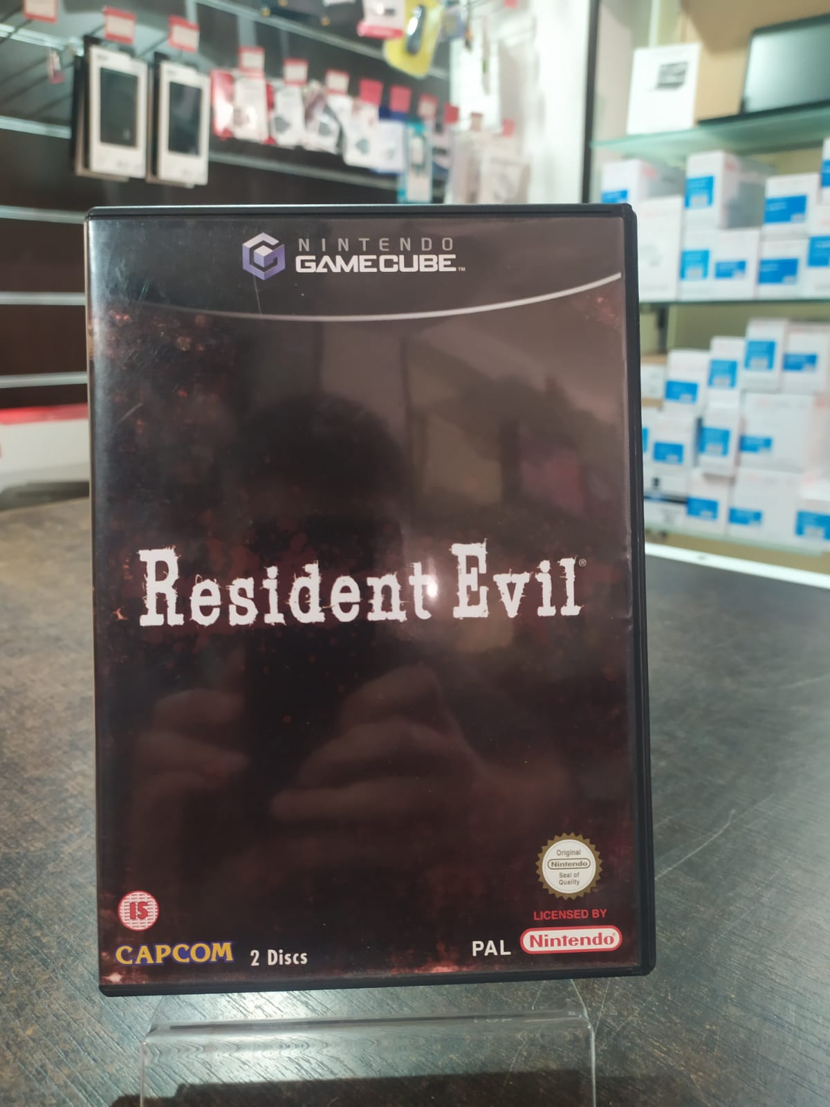 VIDEOGAME-USATO-RESIDENT-EVIL-NINTENDO-GAMECUBE-PAL-ITA